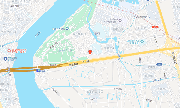 前滩悦庭57交通图