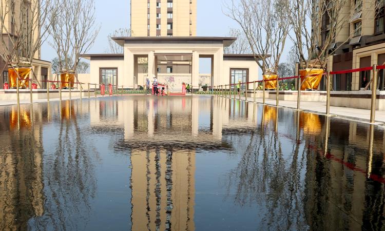 菏泽中铁牡丹城实景图
