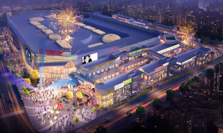 夷陵万达广场效果图