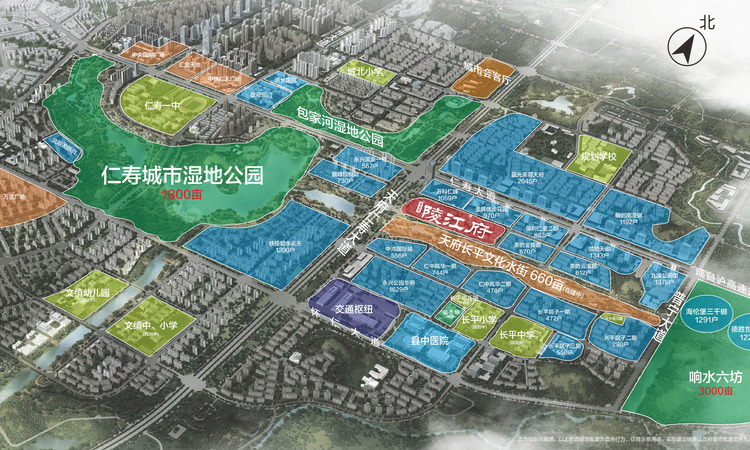 碧桂园陵江府交通图