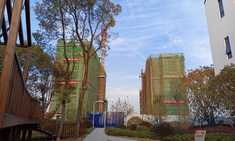 大汉·龙喜水乡施工进度图