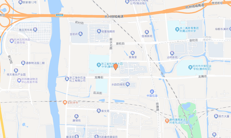 绿城宸岸新月交通图