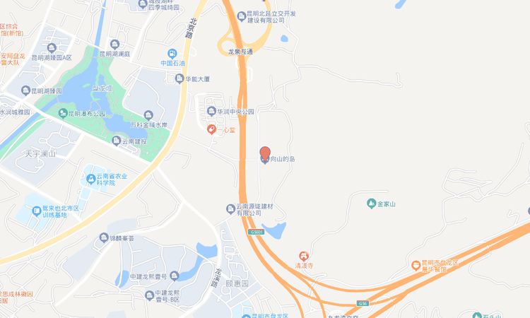 中建金科·向山的岛交通图