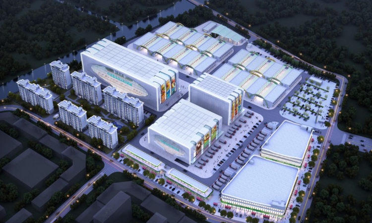 中农联·东台云仓农商城效果图