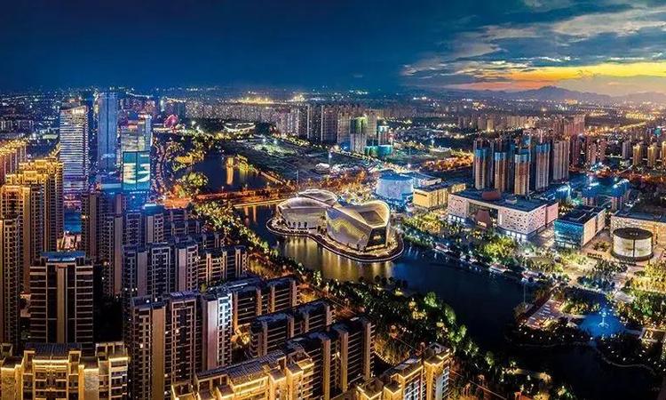 淄博CBD中央活力区实景图