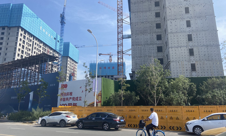 融创•文景壹號施工进度图