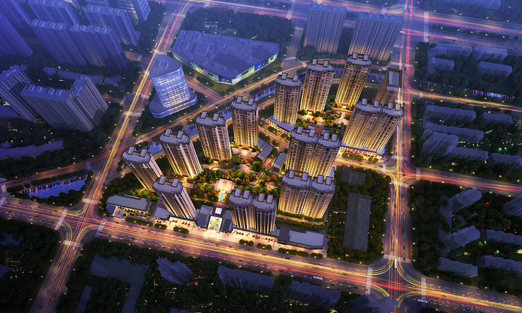 远洋万和四季效果图