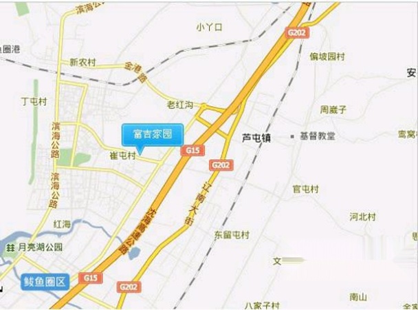 富吉家园交通图