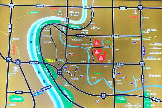 曦圆合众交通图