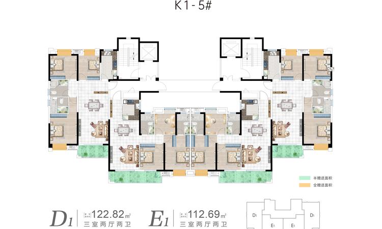 中建铂公馆楼层平面图