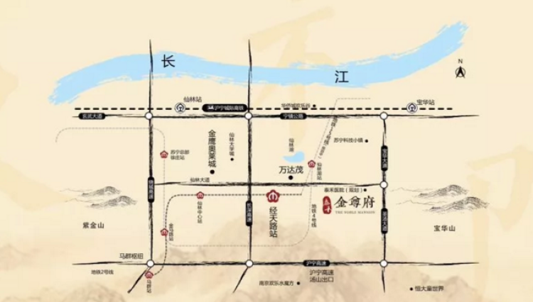 泰禾金尊府交通图