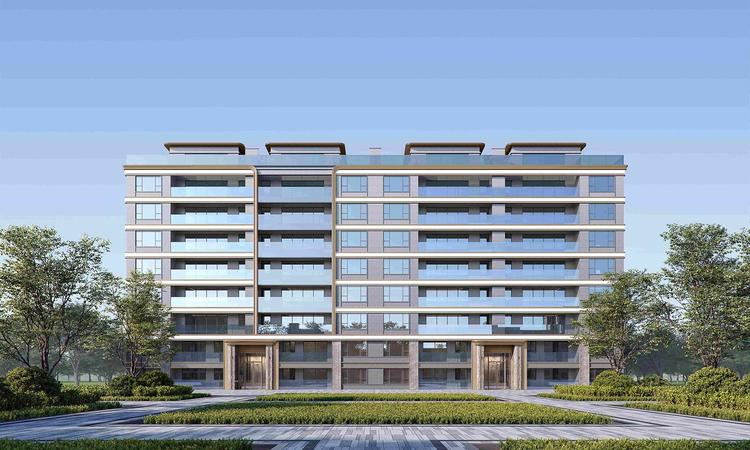 陕建·山屿湖效果图