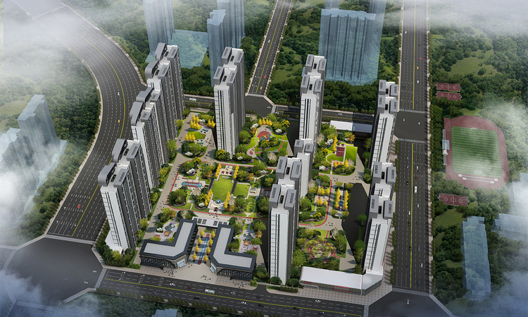 佳源都市效果图