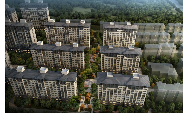 天坤国际花园效果图