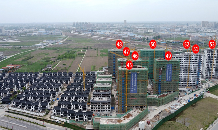 蓝城百禾桃李春风施工进度图