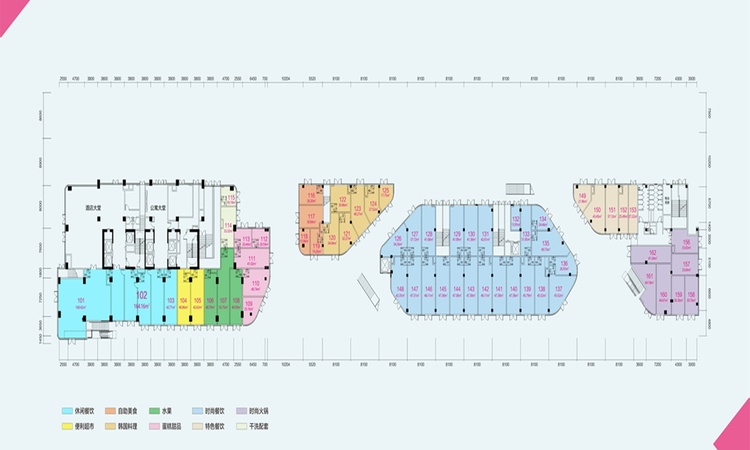 中交广场楼层平面图