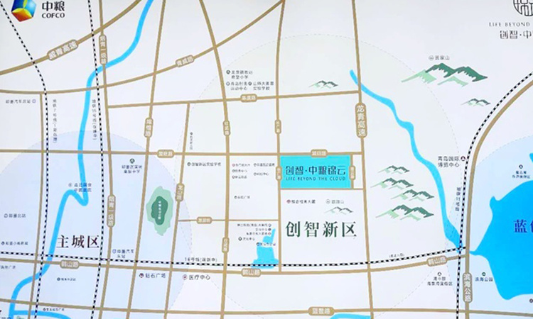 创智中粮锦云交通图