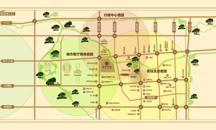 巨鹿盛世公馆交通图