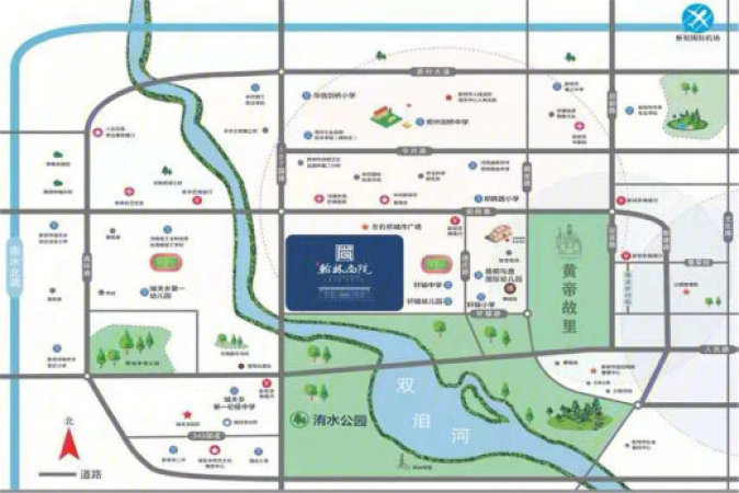 翰林尚院交通图