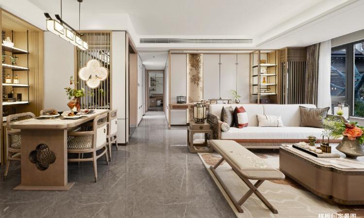 建发书香府样板间