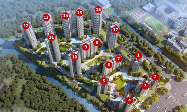 世茂弘阳绿岛湖公馆楼层平面图