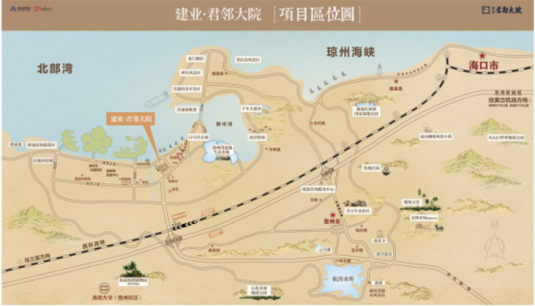 建业·君邻大院交通图