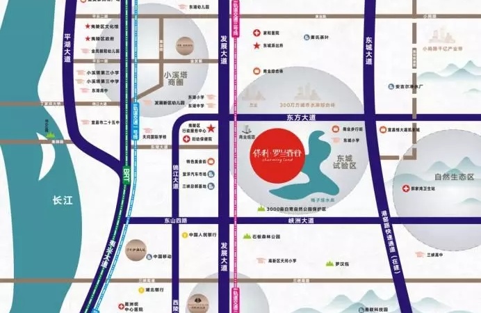 保利·罗兰香谷交通图