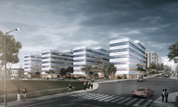 烟建智谷效果图