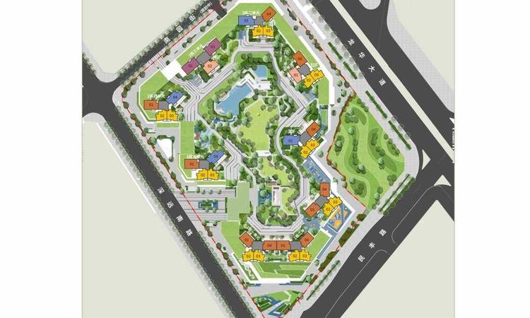 中洲迎玺花园楼层平面图