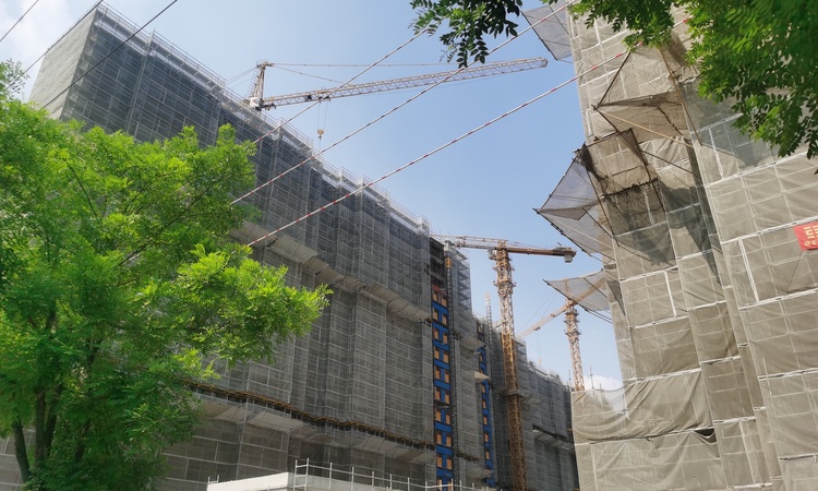 虹桥灿耀星城施工进度图