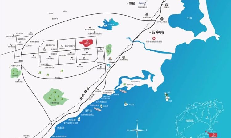 香江温泉人家  交通图