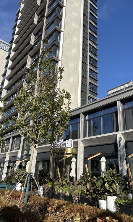 格调瑰丽花园施工进度图