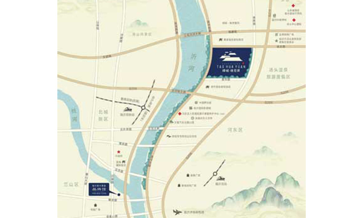 绿城临沂桃花源楼层平面图