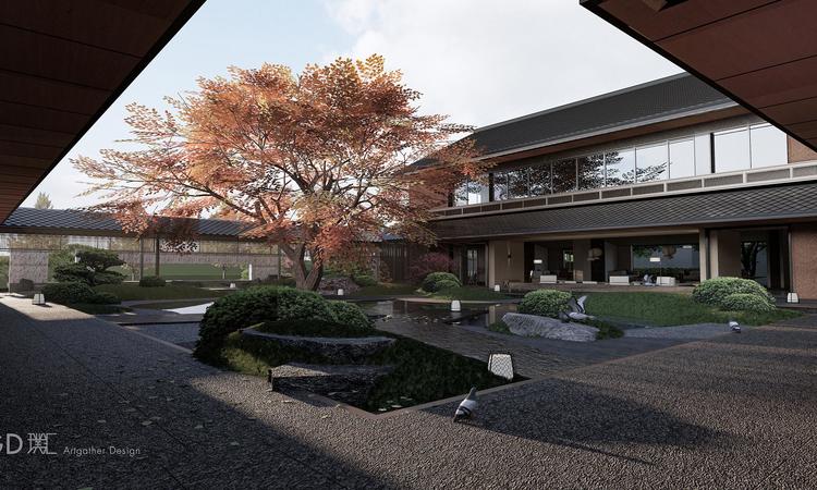 朝夕时东方院墅效果图