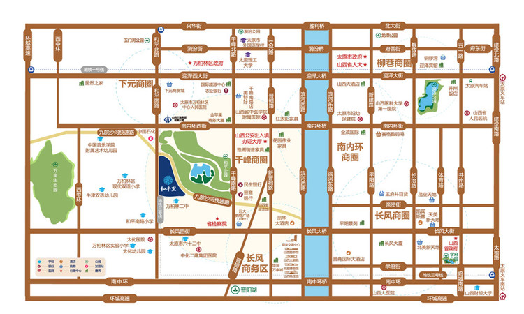 和平里周边配套图