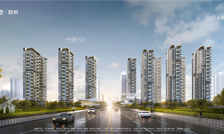 万科翠湾中城效果图