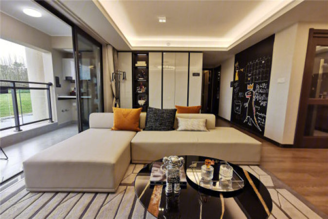 江南万科城样板间