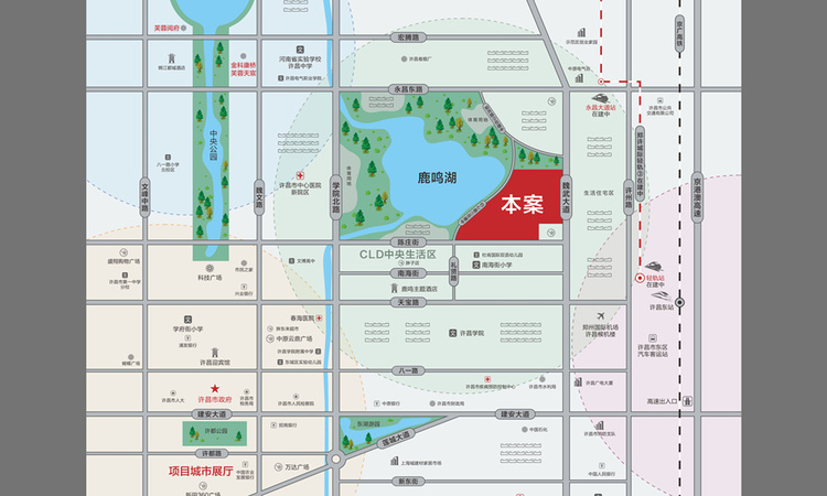金科·鹿鸣帝景交通图