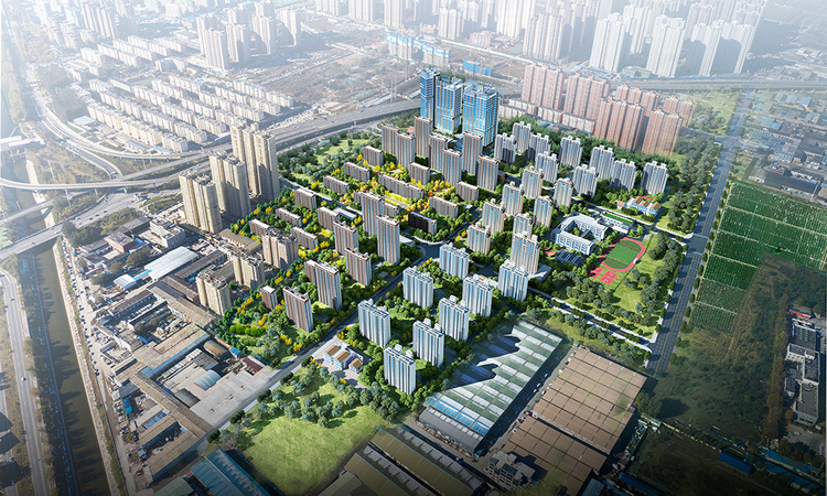 恒基滨河江来效果图