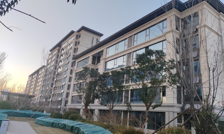 万滨天锦施工进度图