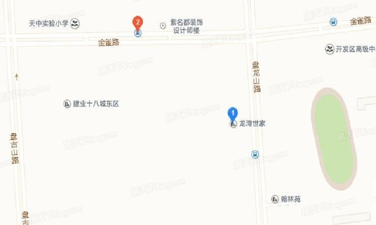 龙湾世家交通图