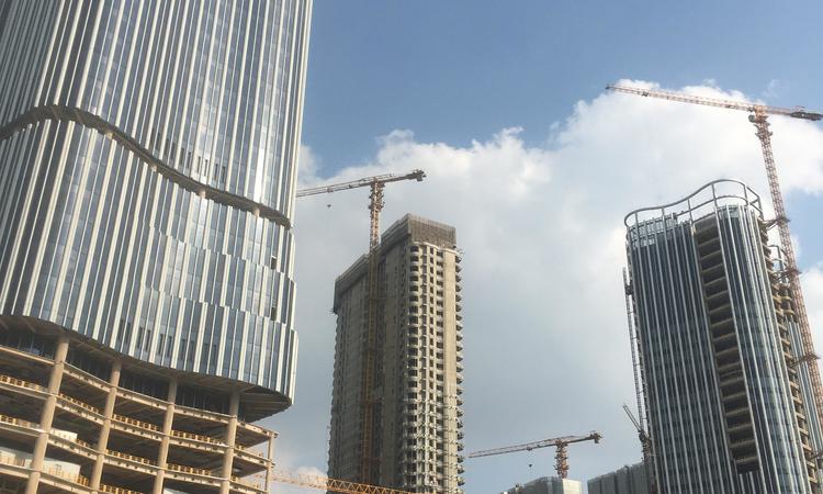 世纪前滩天汇施工进度图