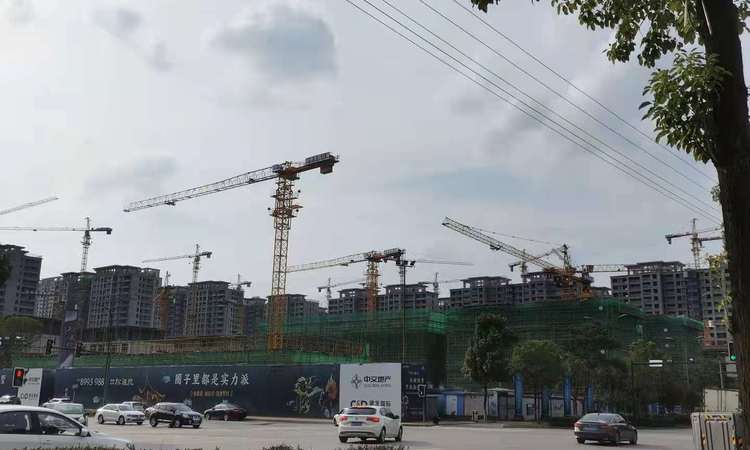 中交建发松雅院施工进度图