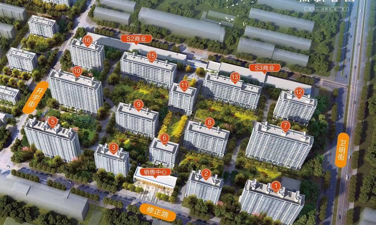 高新容園交通图