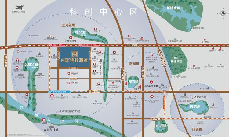 创霖锦程澜湾交通图