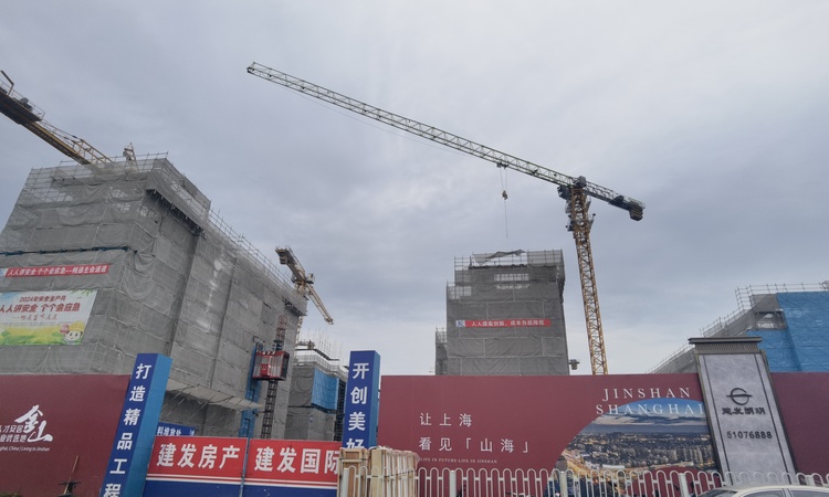 建发·朗玥施工进度图