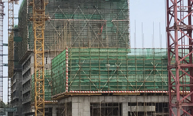 绿地中部创客天地施工进度图