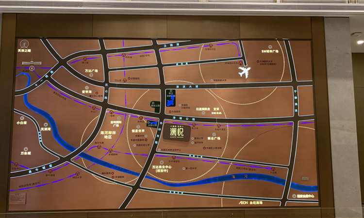 融信金地澜悦交通图