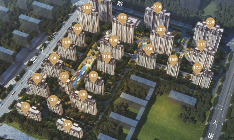 西湖天胤效果图