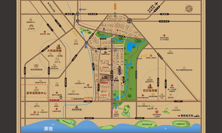 中交·泓园交通图